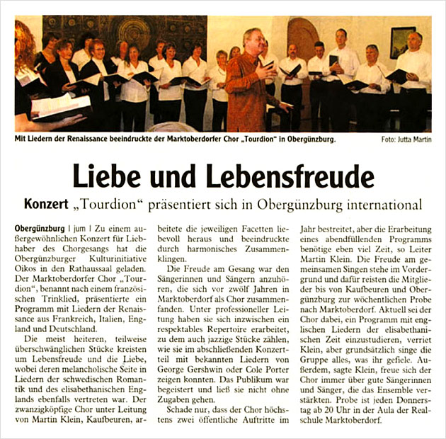 Allgäuer Zeitung vom 30.10.2007